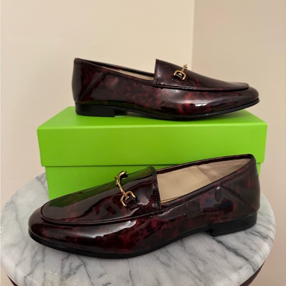 Sam Edelman Shoes - Sam Edelman Loraine Bit Loafers Women’s Size 7 NIB Coffee Multi Patent Leather